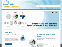 Tablet Screenshot of processautomatic.com